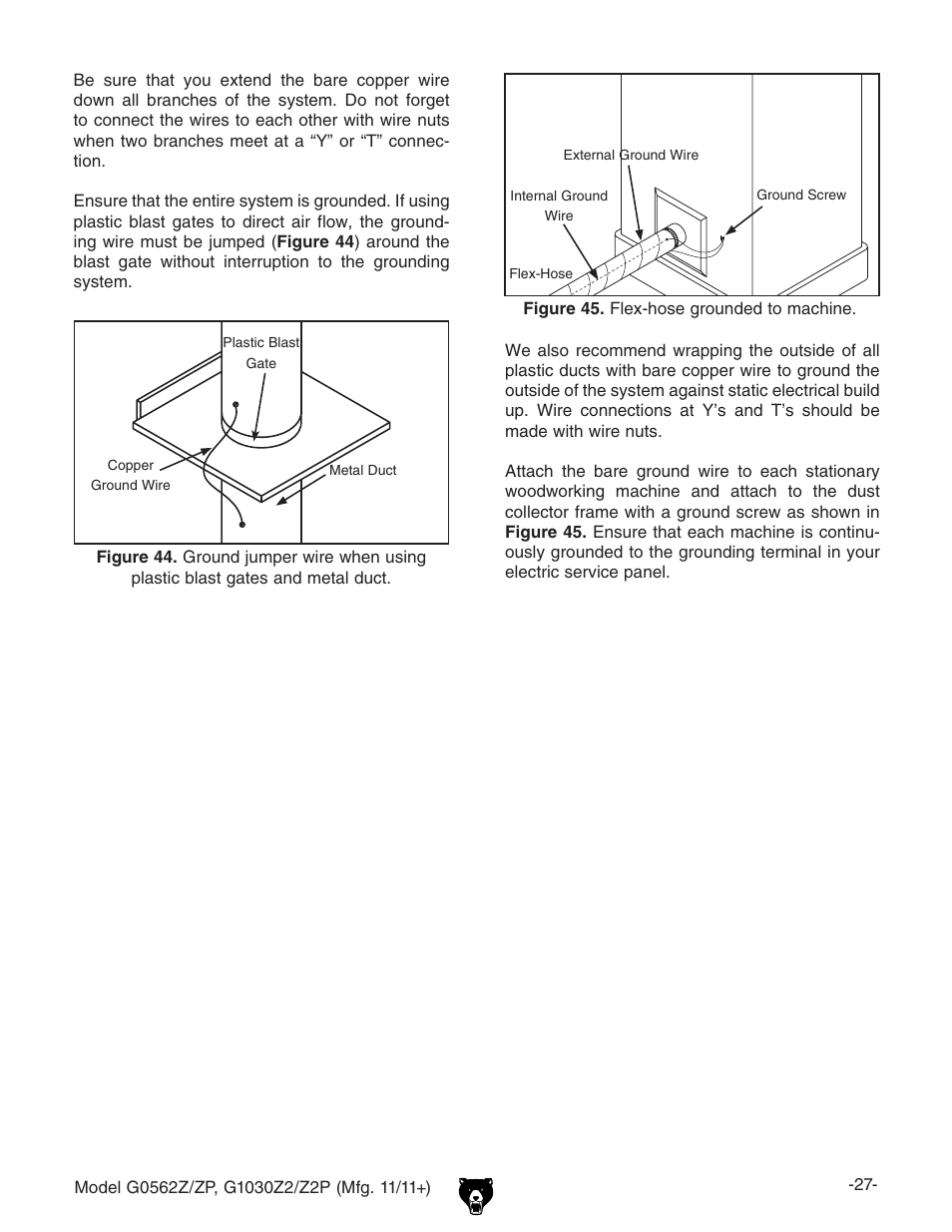 Grizzly G0562Z User Manual | Page 29 / 48