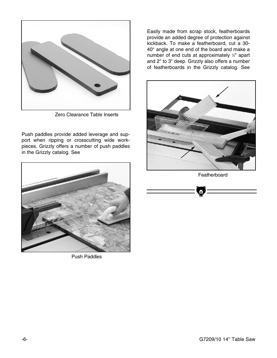 Grizzly G7209 User Manual | Page 8 / 52