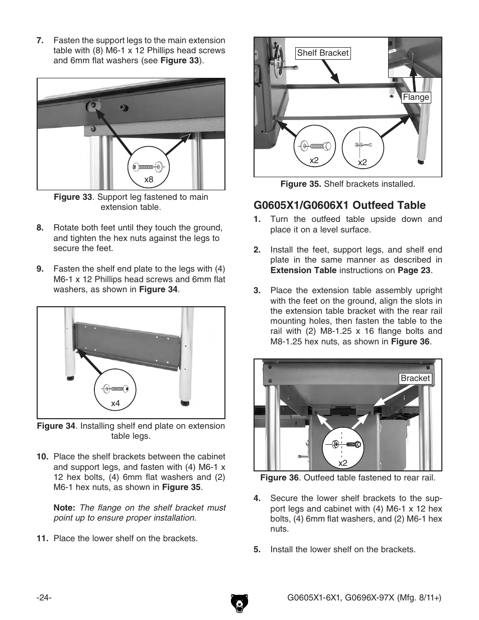 Grizzly G0696X User Manual | Page 27 / 101