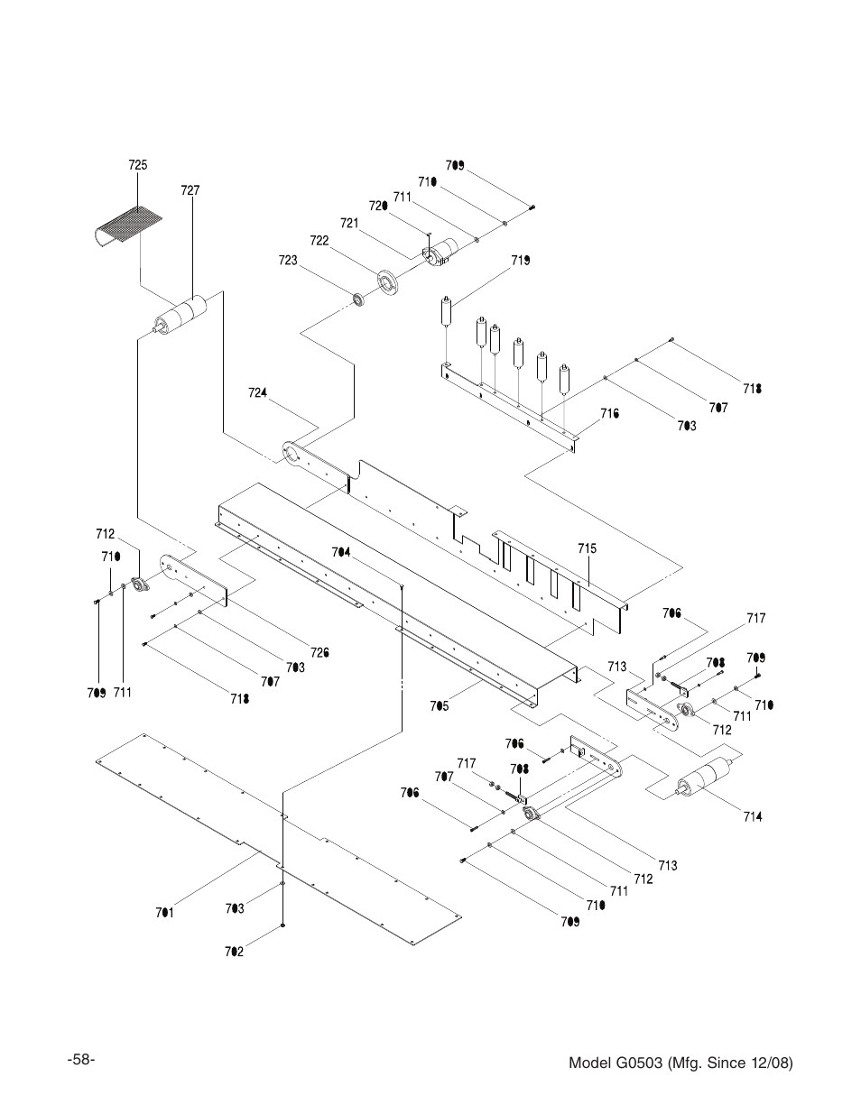 Grizzly G0503 User Manual | Page 60 / 76