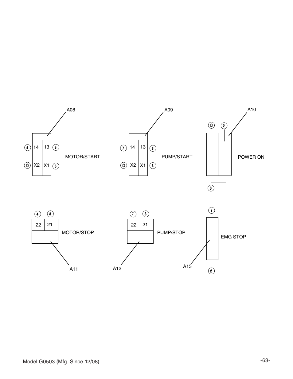 Grizzly G0503 User Manual | Page 65 / 76