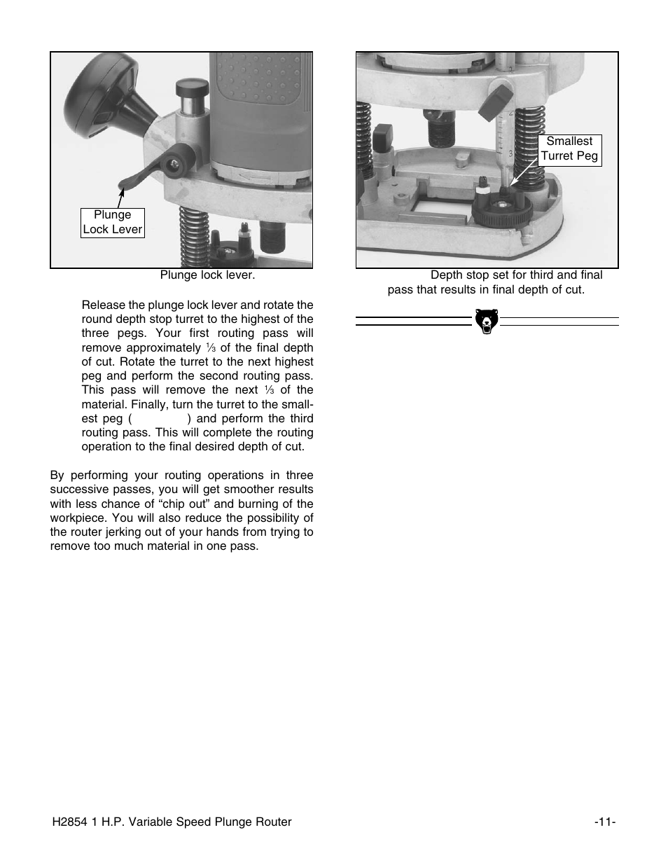 Grizzly H2854 User Manual | Page 13 / 24