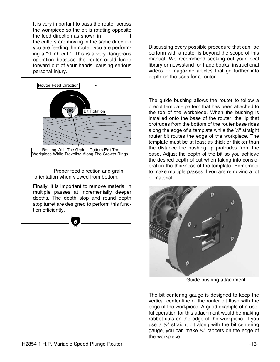 Attachments | Grizzly H2854 User Manual | Page 15 / 24