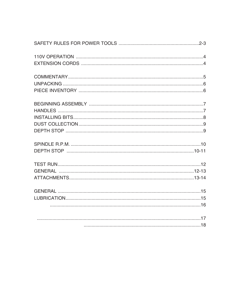Grizzly H2854 User Manual | Page 3 / 24
