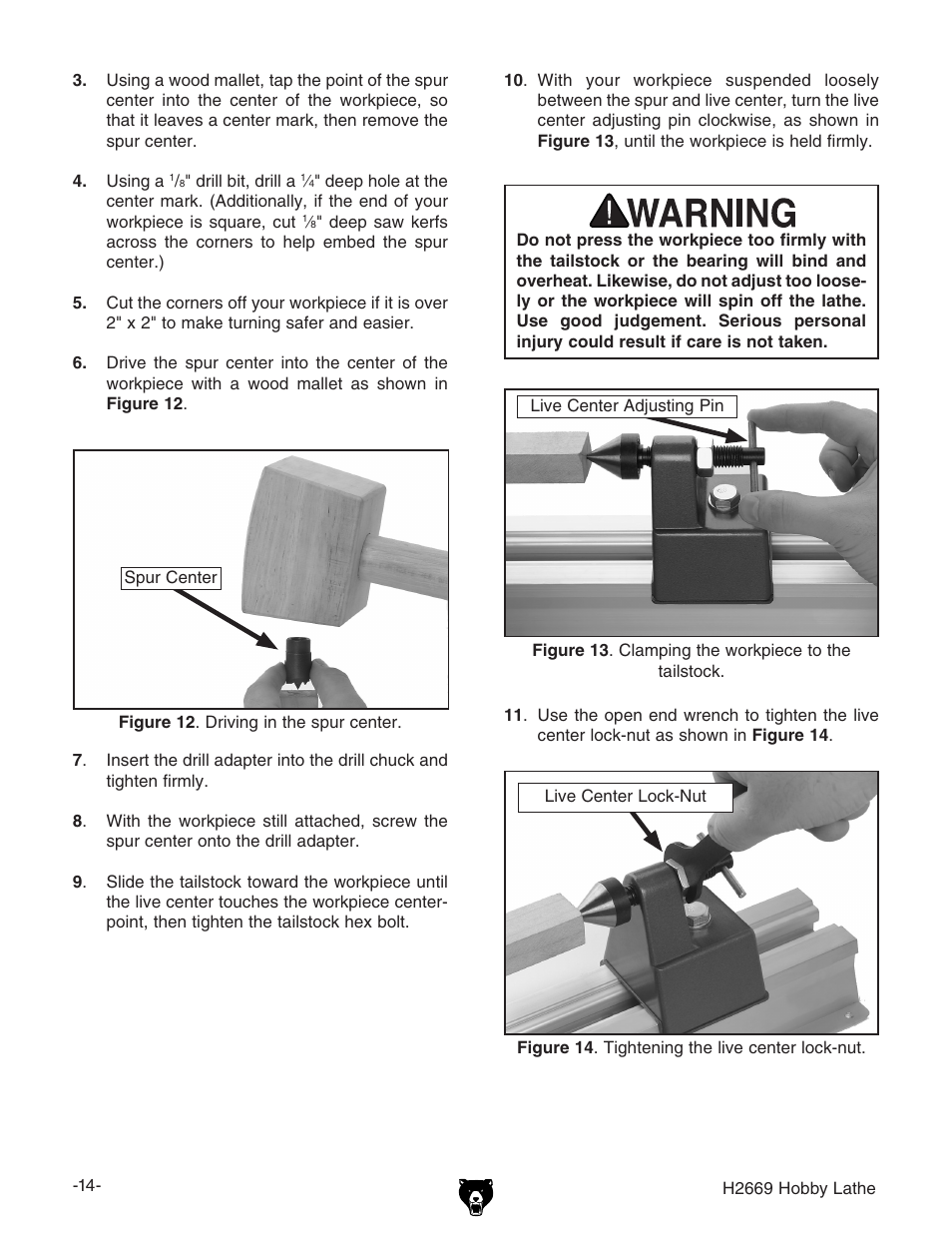 Grizzly H2669 User Manual | Page 16 / 28