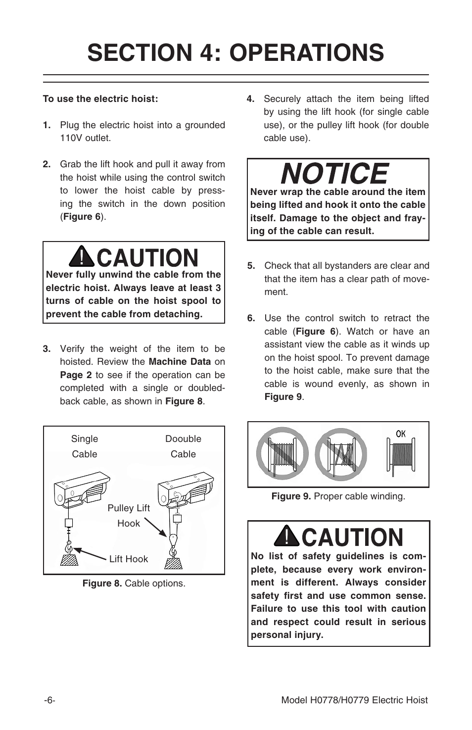 Grizzly H0779 User Manual | Page 8 / 16