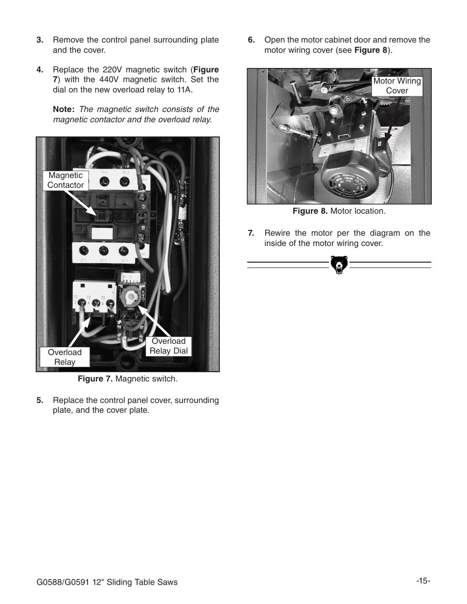 Grizzly G0588/G0591 User Manual | Page 23 / 82