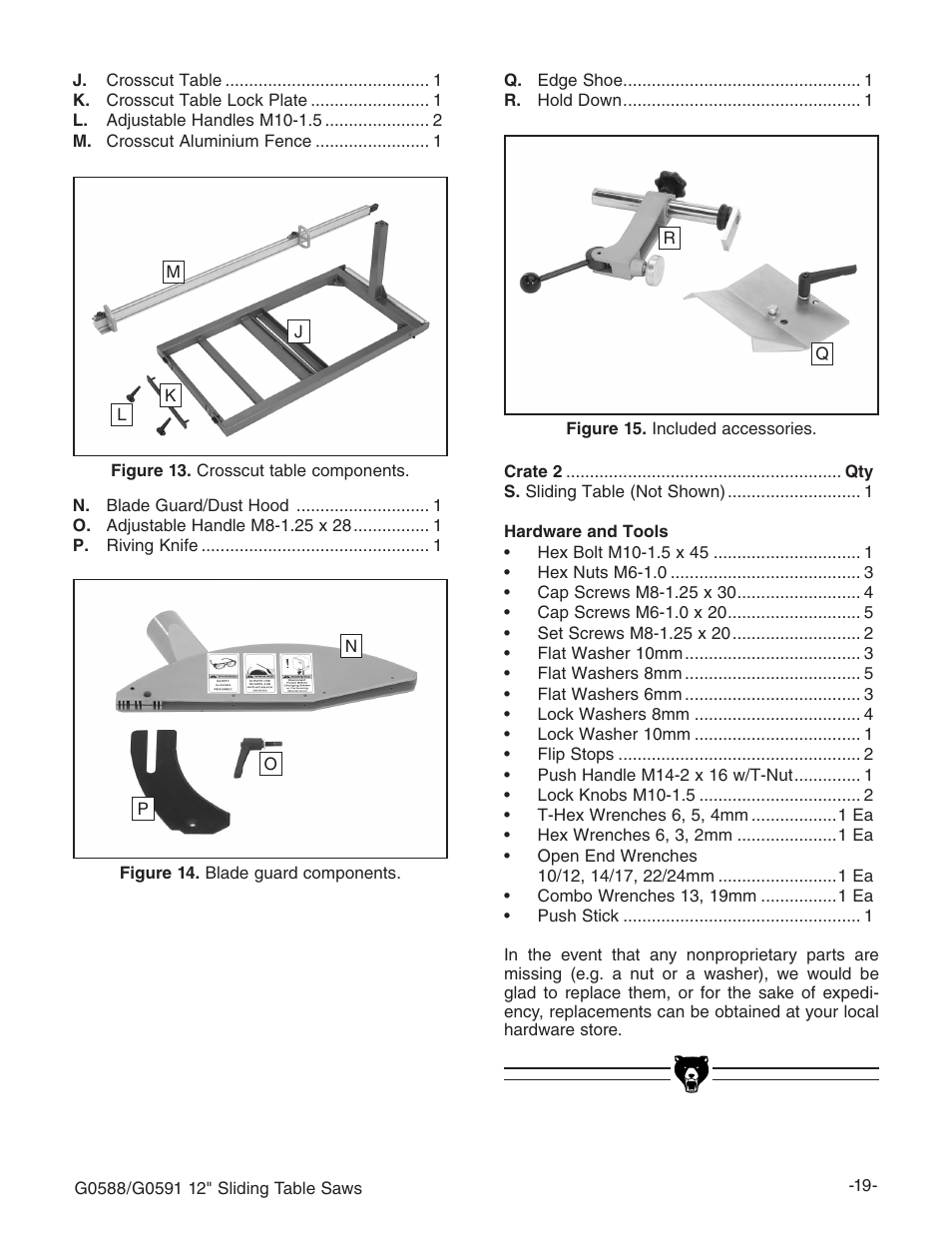 Grizzly G0588/G0591 User Manual | Page 27 / 82