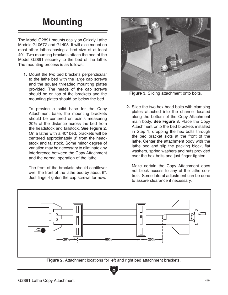 Mounting | Grizzly G2891 User Manual | Page 11 / 26