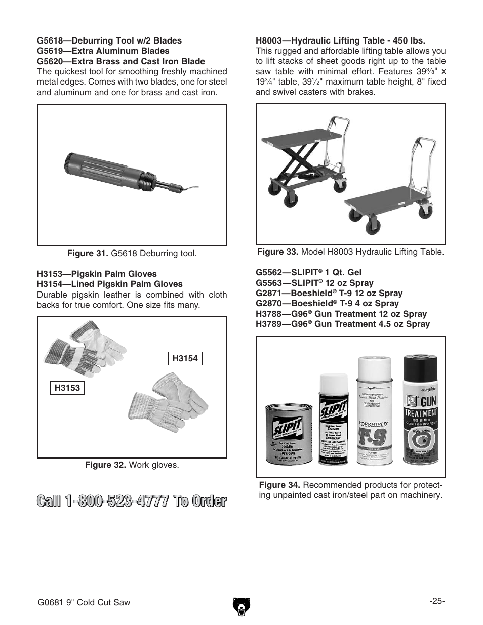 Grizzly G0681 User Manual | Page 27 / 44