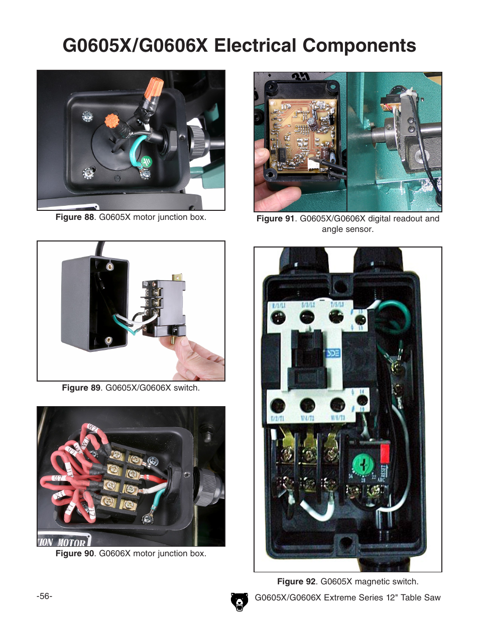 Grizzly G0605X User Manual | Page 58 / 76