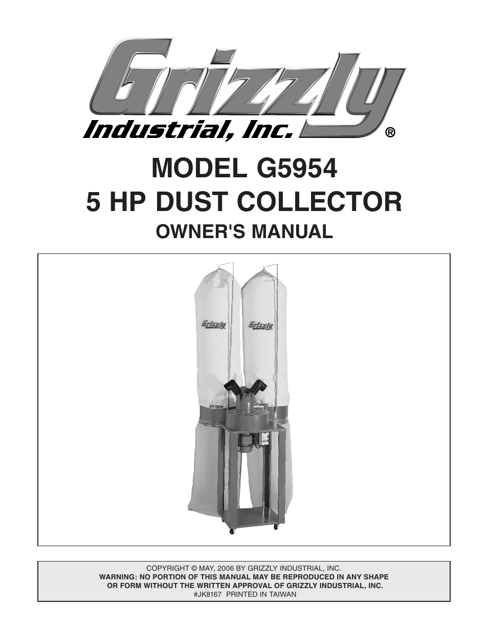 Grizzly G5954 User Manual | 32 pages