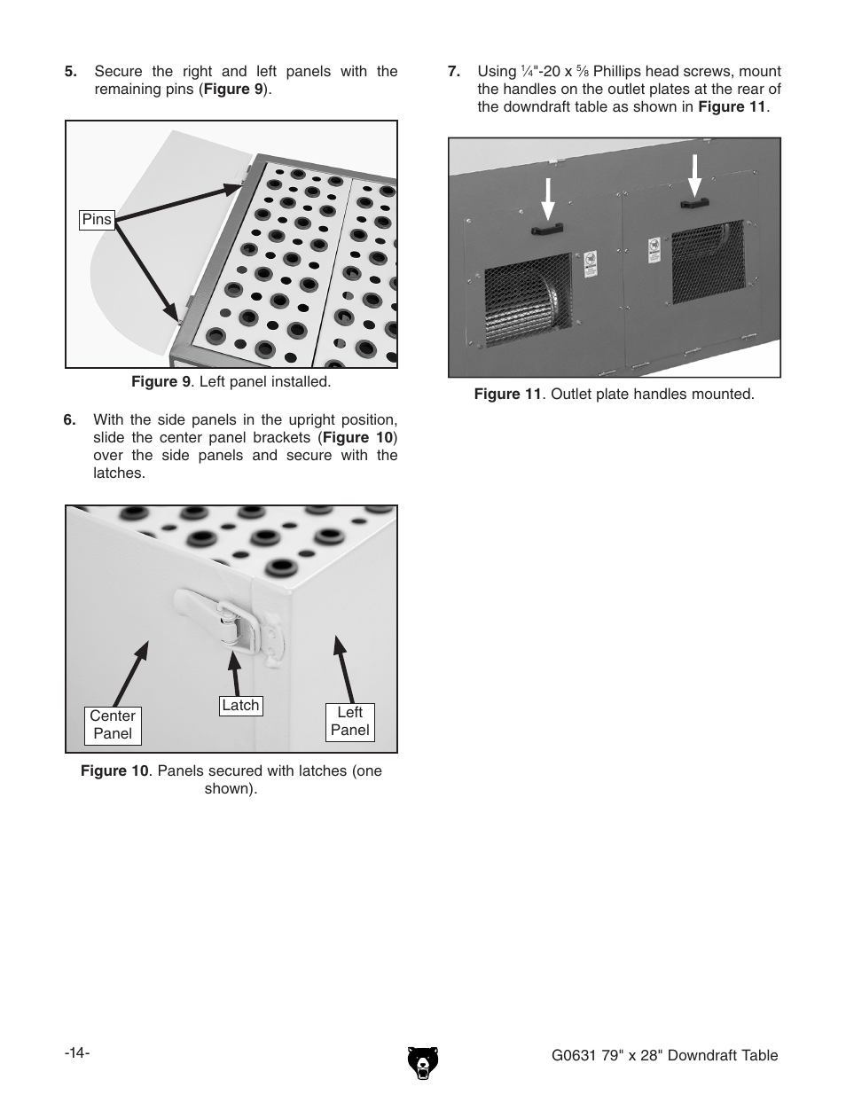 Grizzly G0631 User Manual | Page 16 / 32