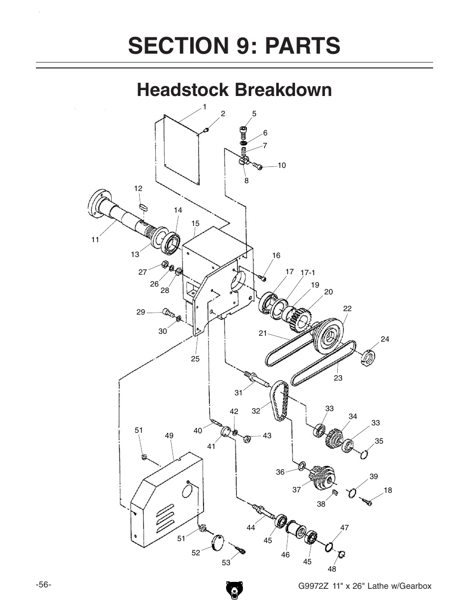 Grizzly G9972Z User Manual | 15 pages