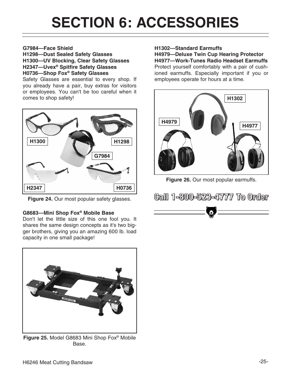 Grizzly H6246 User Manual | Page 27 / 40