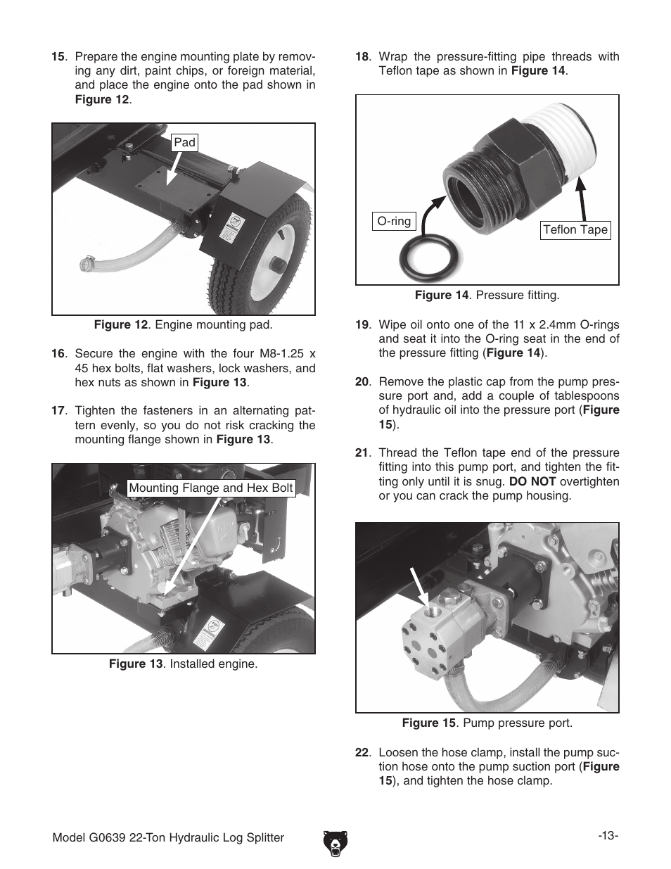 Grizzly G0639 User Manual | Page 15 / 32