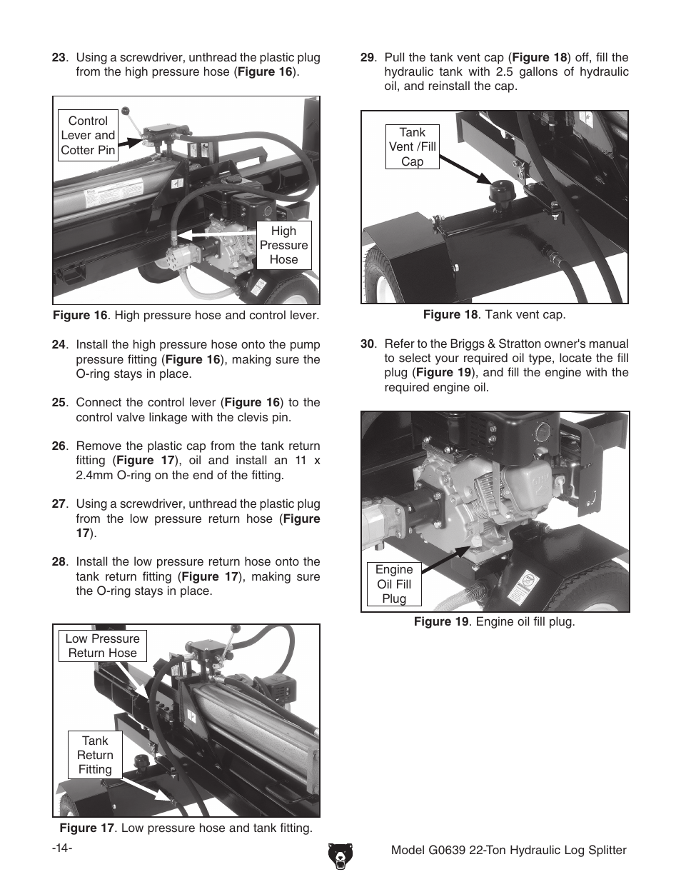 Grizzly G0639 User Manual | Page 16 / 32