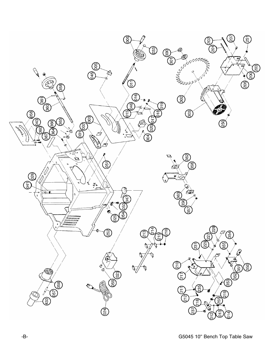 Grizzly G5045 User Manual | Page 2 / 6