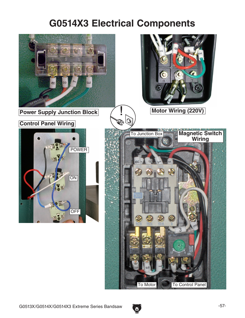 Grizzly G0513X User Manual | Page 59 / 76