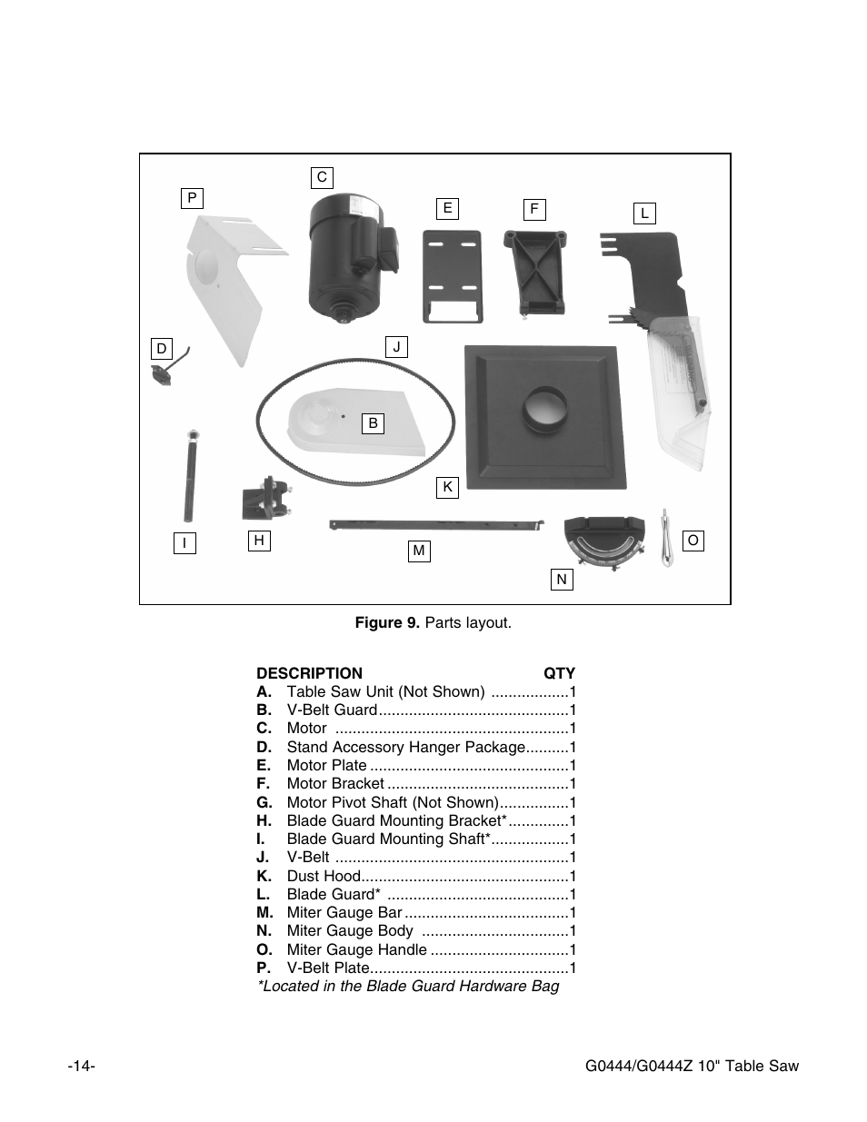Grizzly G0444 User Manual | Page 16 / 64