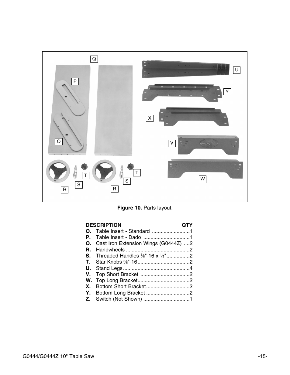 Grizzly G0444 User Manual | Page 17 / 64