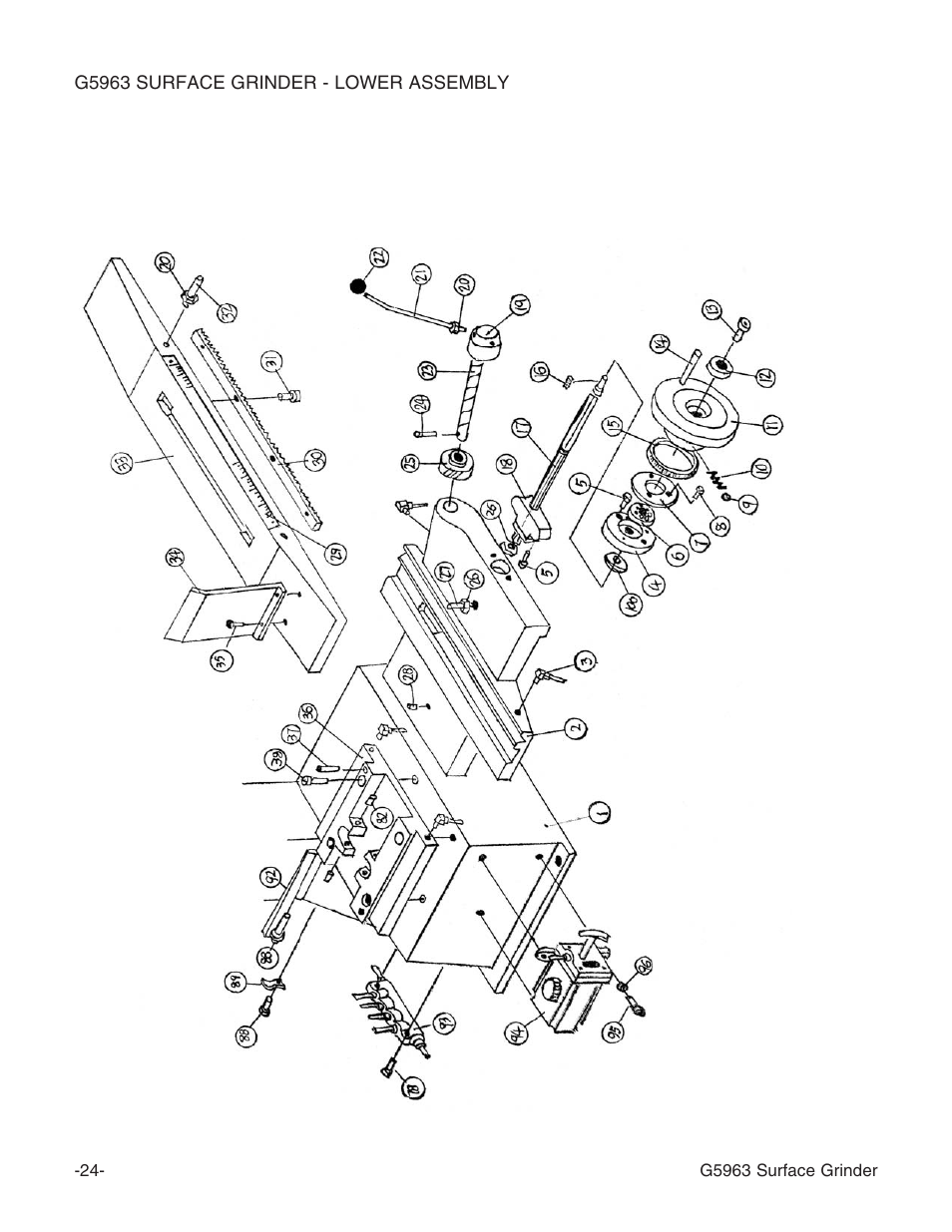 Grizzly G5963 User Manual | Page 26 / 30