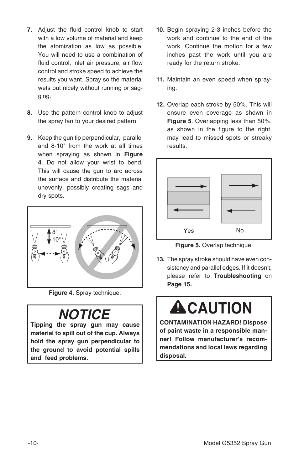 Notice | Grizzly G5352 User Manual | Page 10 / 20