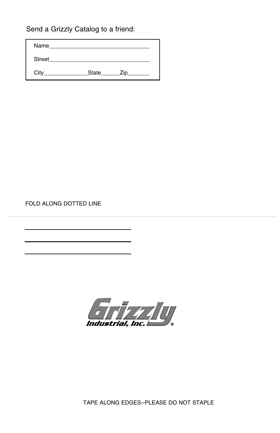 Grizzly H0601 User Manual | Page 14 / 14