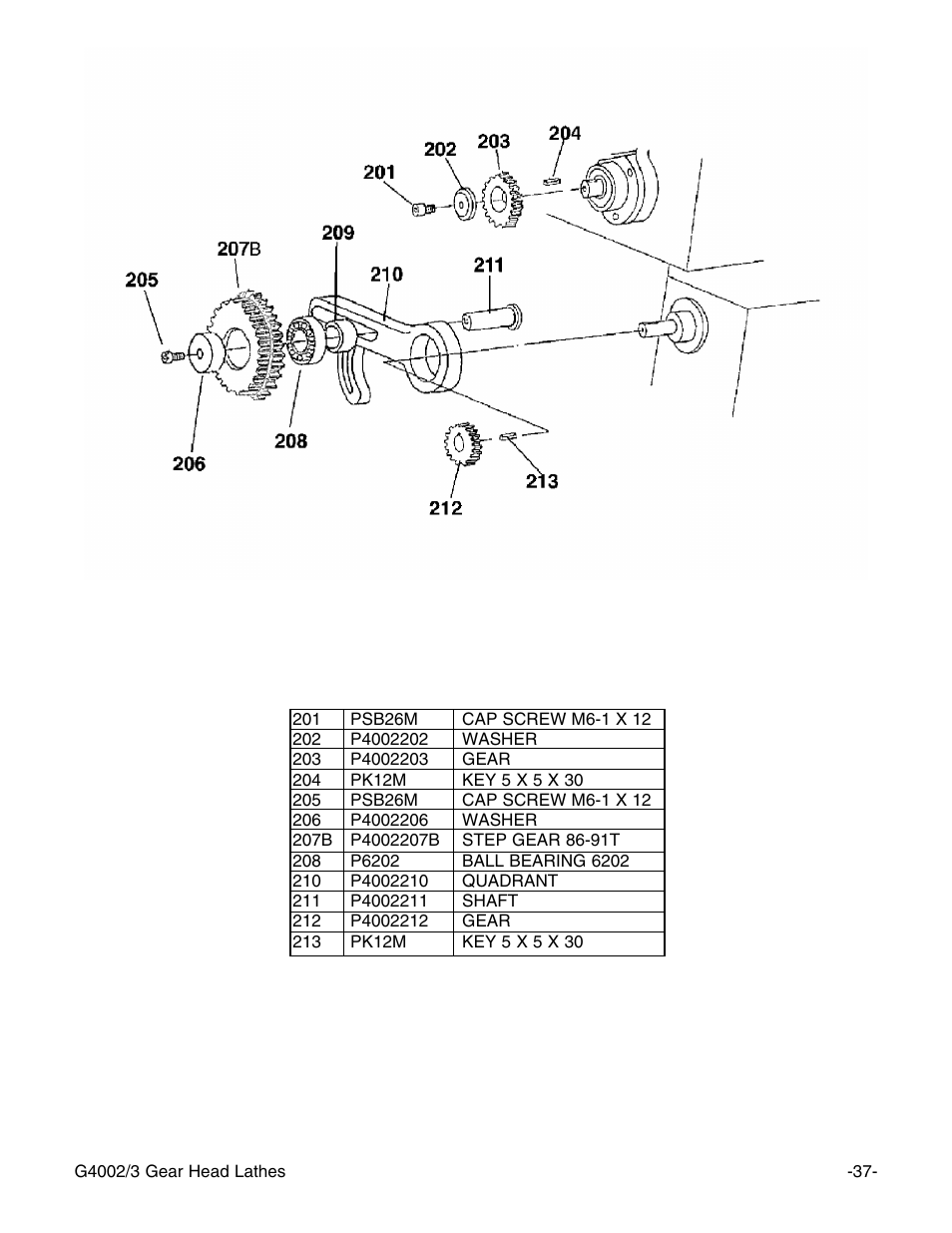 Grizzly G4002 User Manual | Page 39 / 54