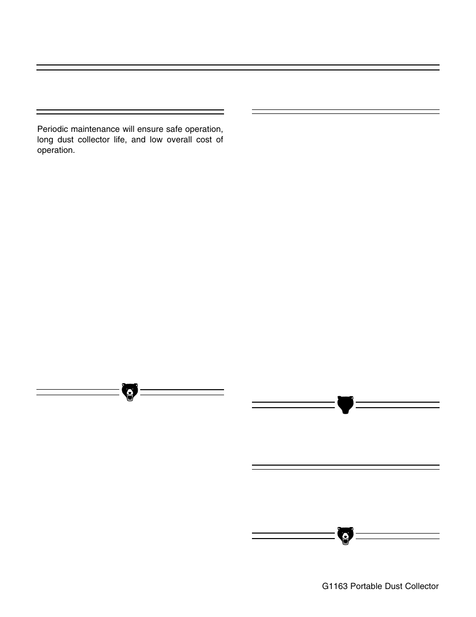 Lubrication impeller tightening, General | Grizzly G1163 User Manual | Page 16 / 22