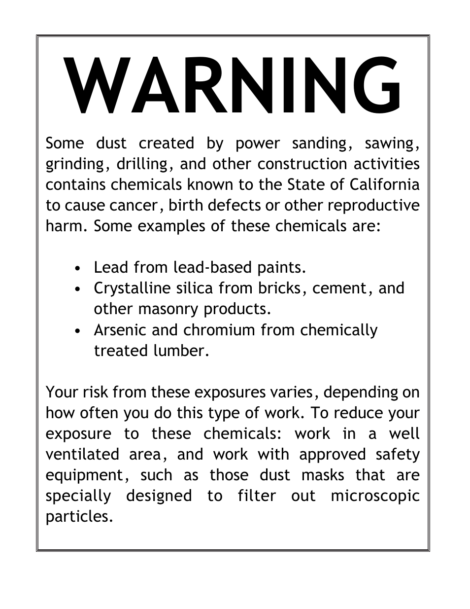 Warning | Grizzly w1702 User Manual | Page 2 / 56