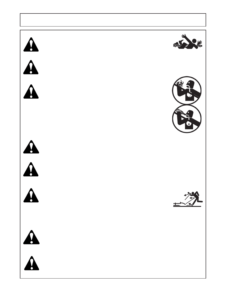 Safety | Grizzly 52 User Manual | Page 12 / 50