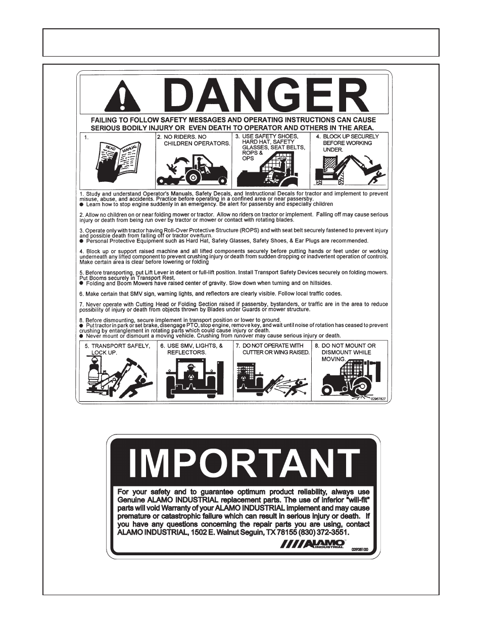 Safety | Grizzly 52 User Manual | Page 22 / 50