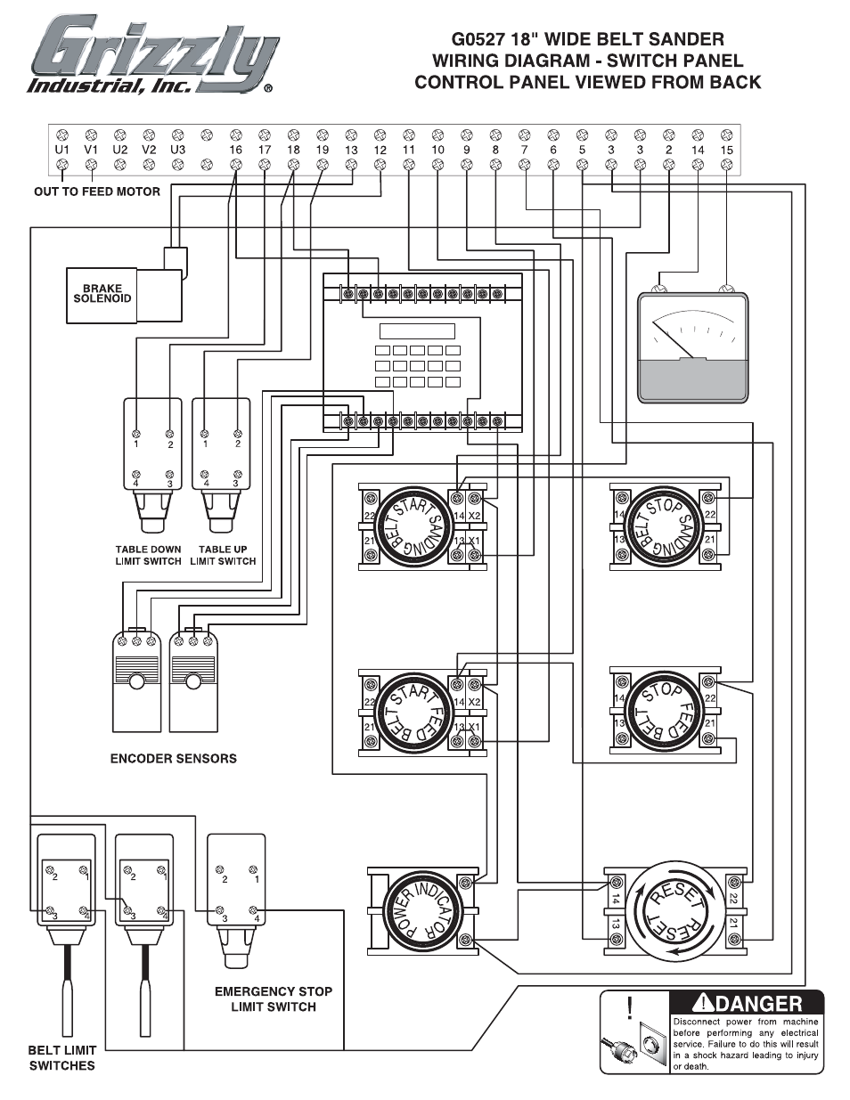 Grizzly G0527 User Manual | Page 58 / 64