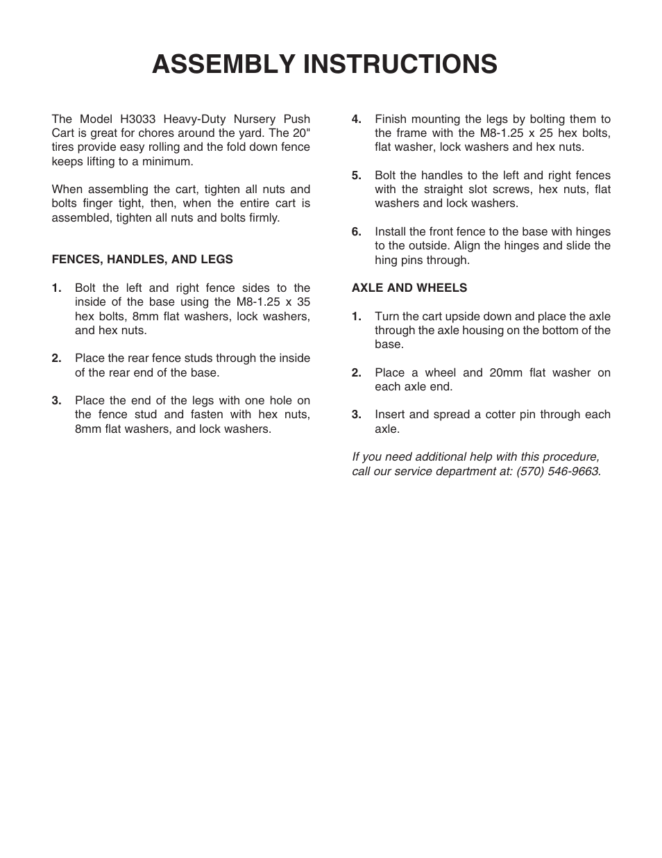 Assembly instructions | Grizzly H3033 User Manual | Page 3 / 4