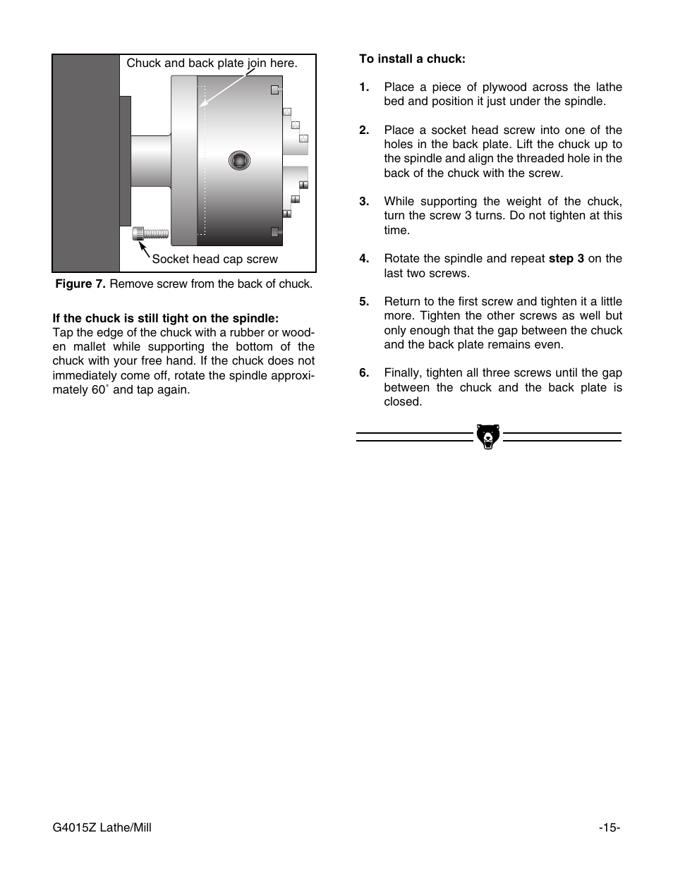 Grizzly G4015Z User Manual | Page 17 / 62