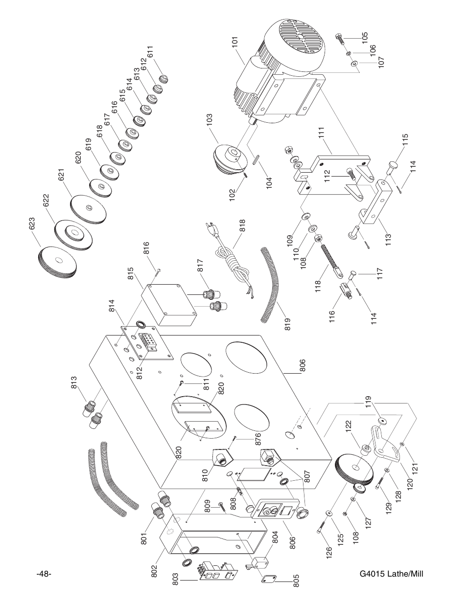 Grizzly G4015Z User Manual | Page 50 / 62