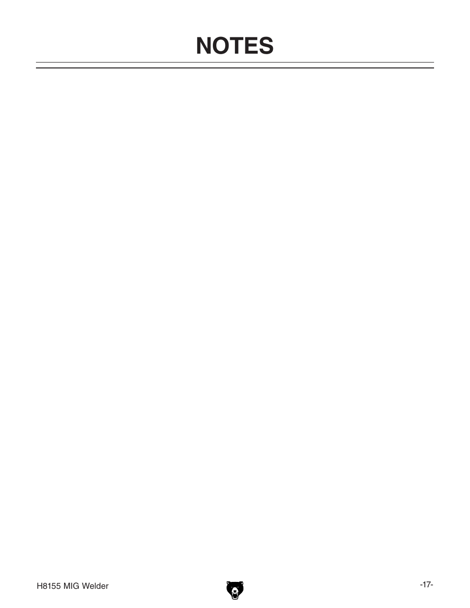 Grizzly H8155 User Manual | Page 19 / 24