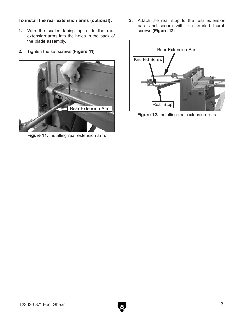 Grizzly FOOT SHEAR T23036 User Manual | Page 15 / 32