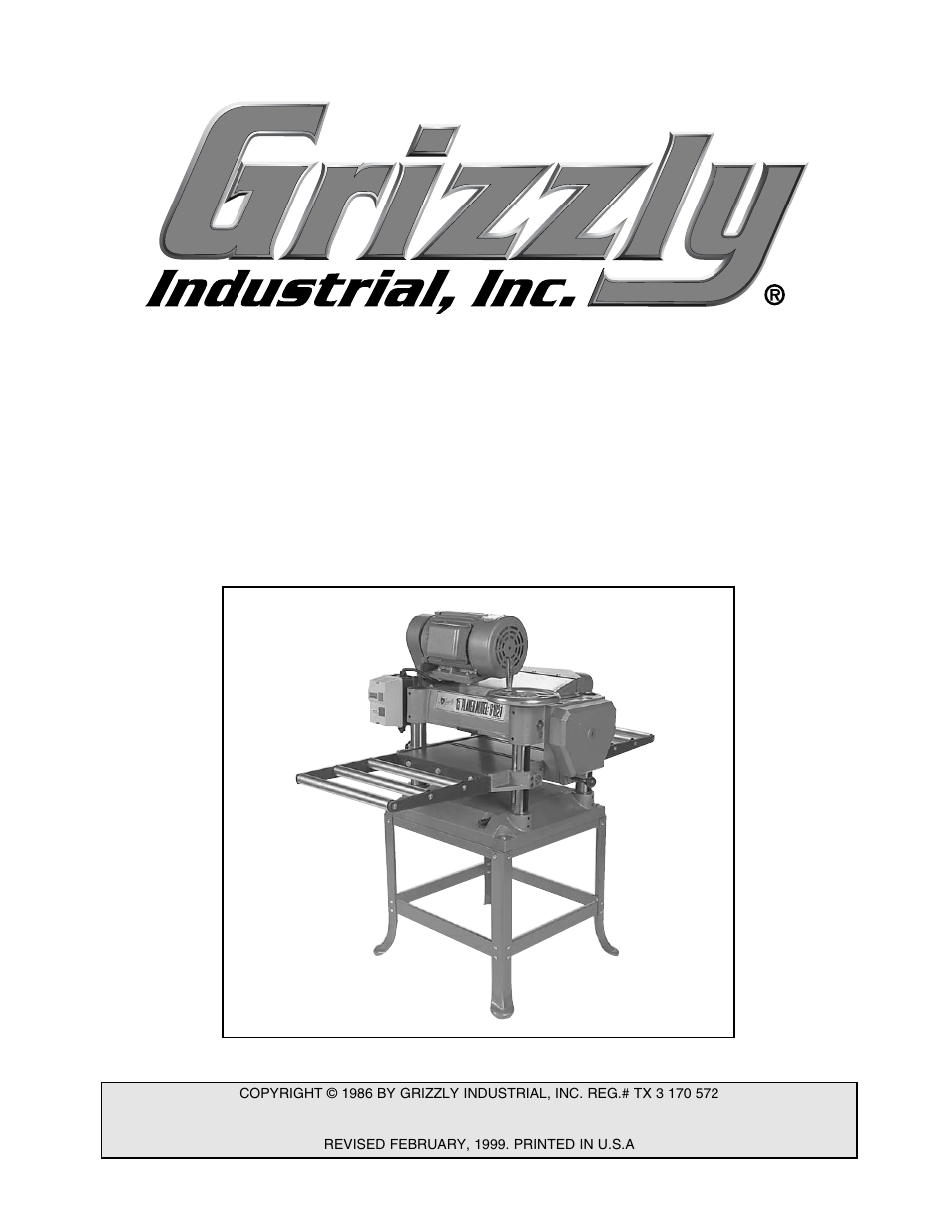 Grizzly G1021 User Manual | 45 pages