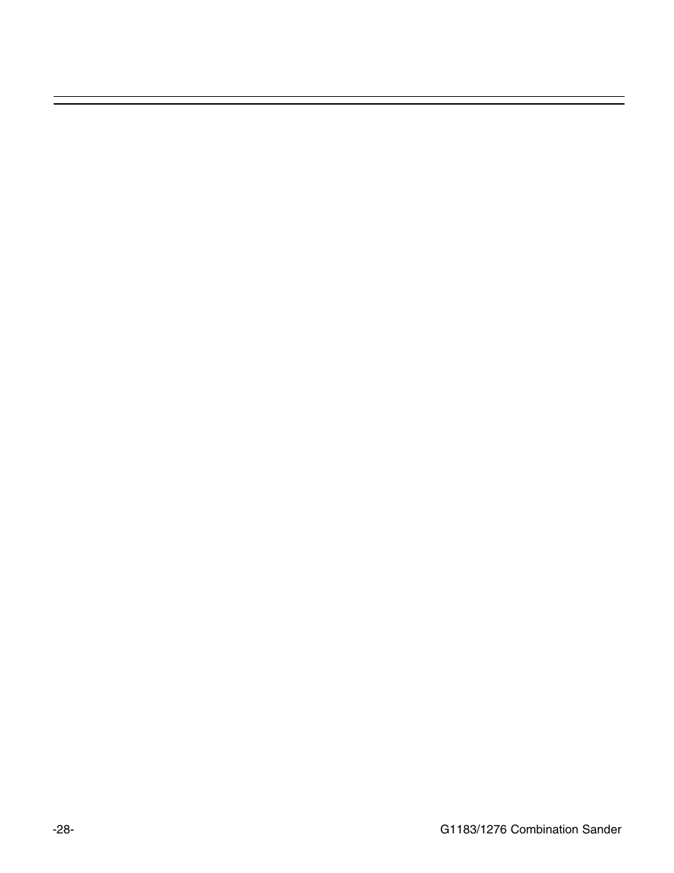 Grizzly G1183 User Manual | Page 30 / 34
