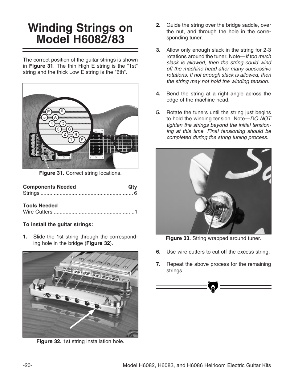 Grizzly H6086 User Manual | Page 22 / 36