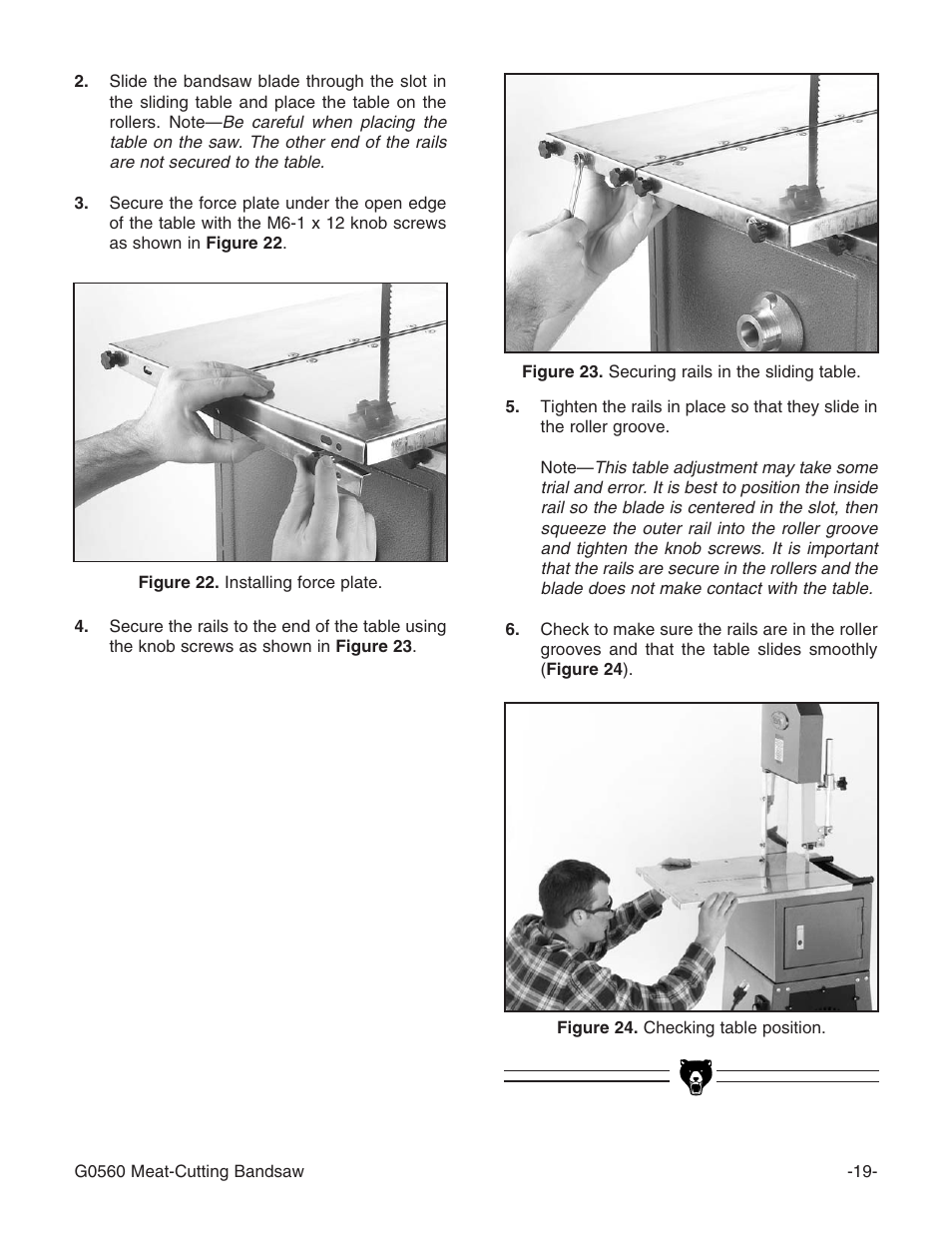 Grizzly G0560 User Manual | Page 21 / 44