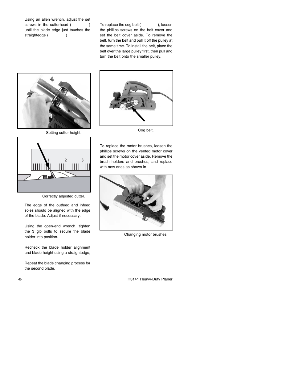 Grizzly H3141 User Manual | Page 10 / 20