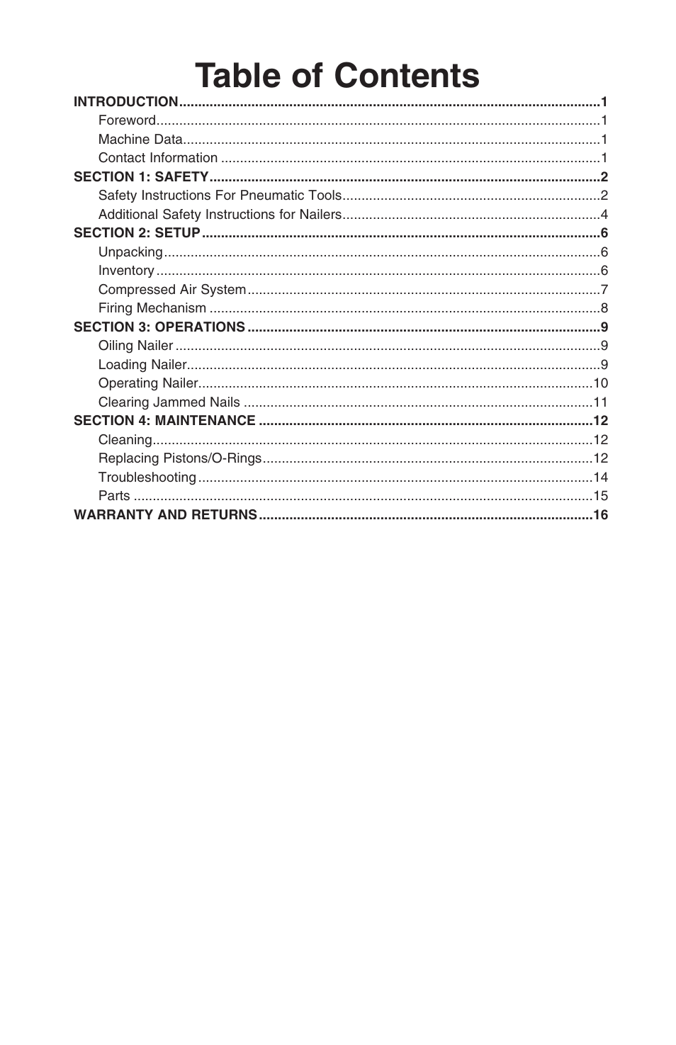 Grizzly H7826 User Manual | Page 2 / 20