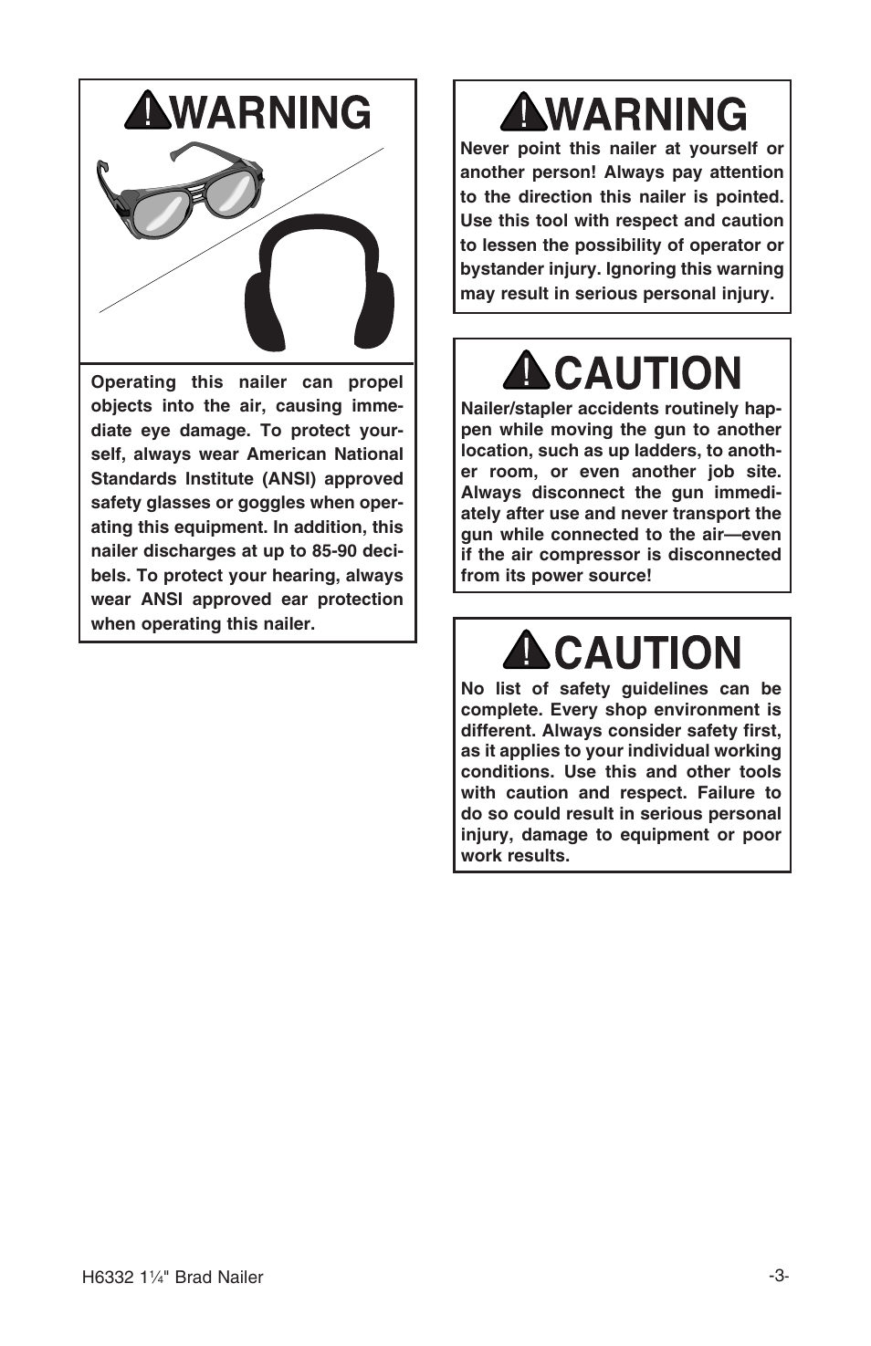 Grizzly H6332 User Manual | Page 5 / 20