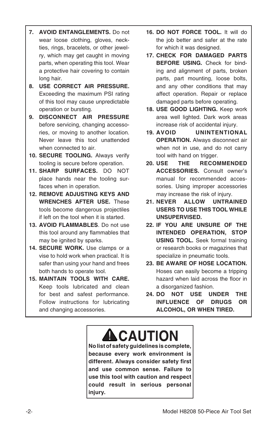 Grizzly H8208 User Manual | Page 4 / 14