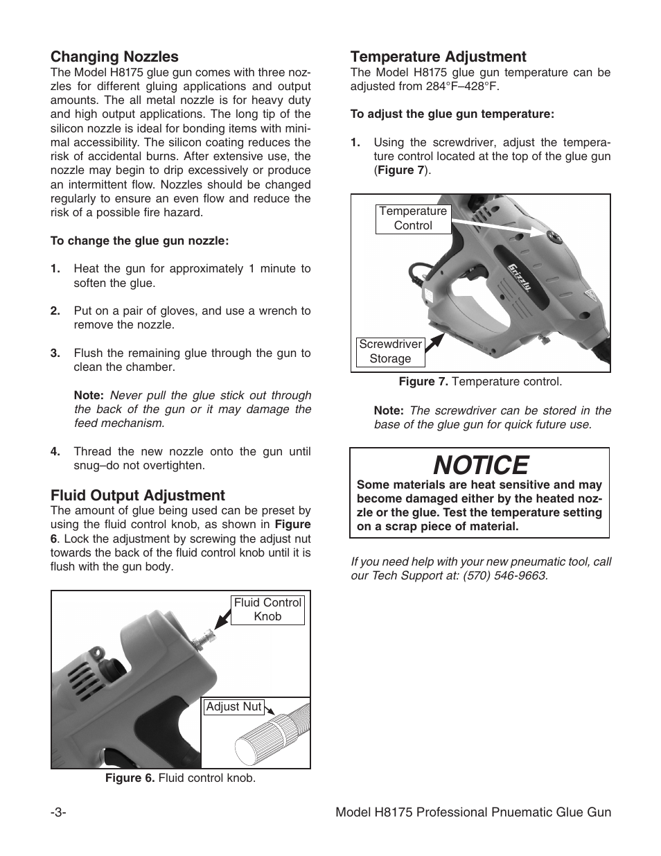 Notice | Grizzly H8175 User Manual | Page 3 / 4