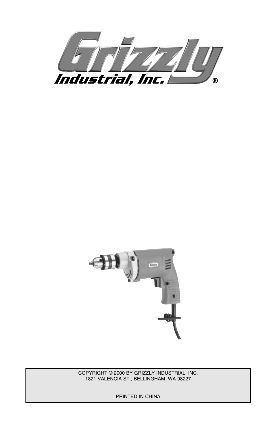 Grizzly G9909 User Manual | 10 pages