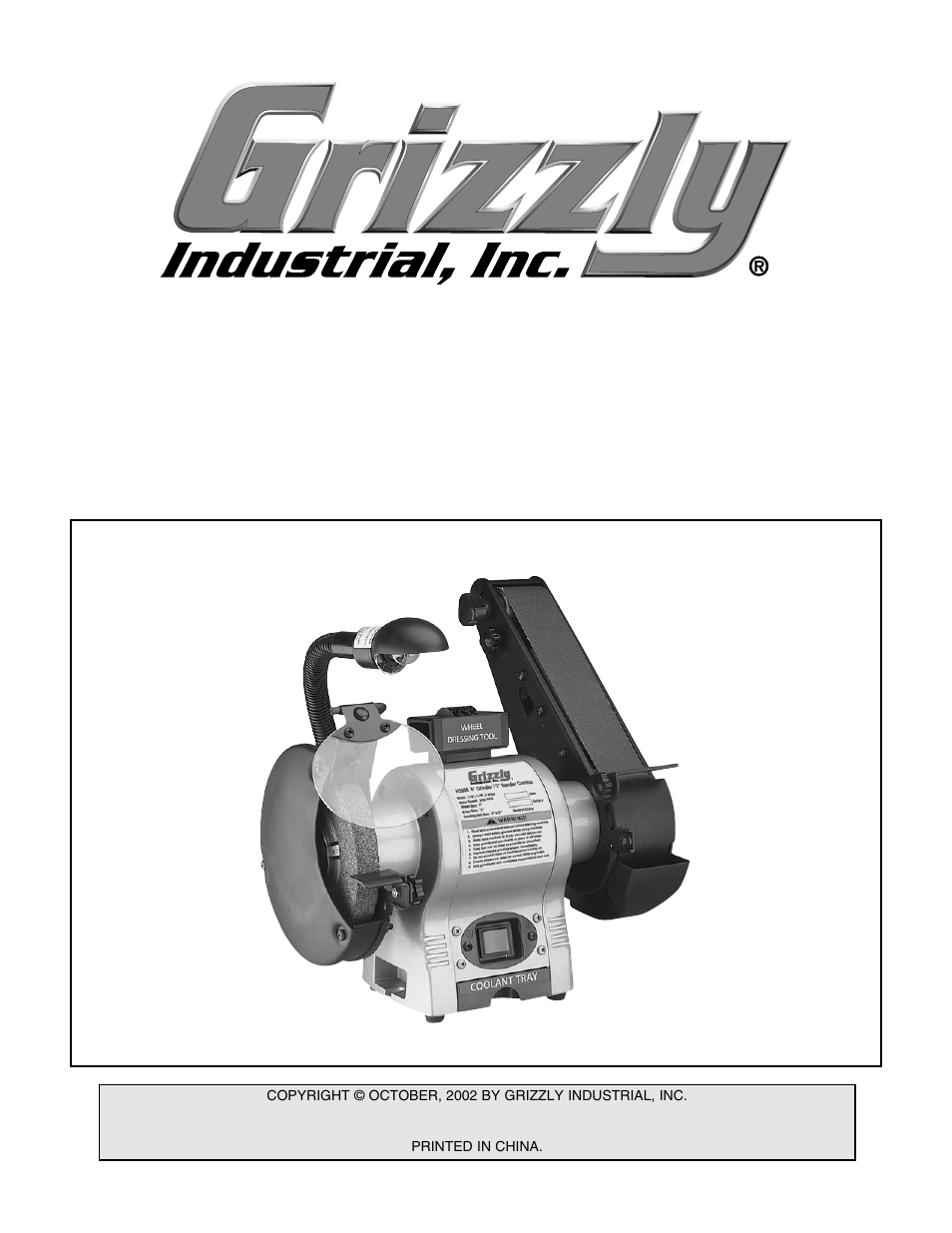 Grizzly H3368 User Manual | 32 pages